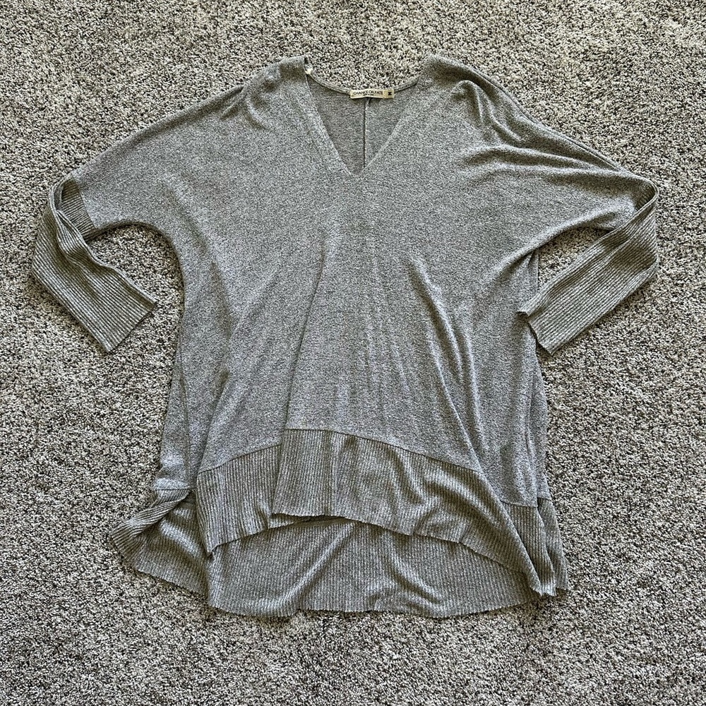 Long flowy sweater